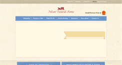 Desktop Screenshot of nilsonfuneralhome.com